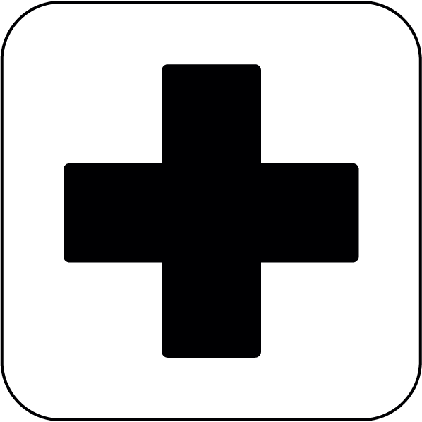 Png B/w - Cross (598x599), Png Download