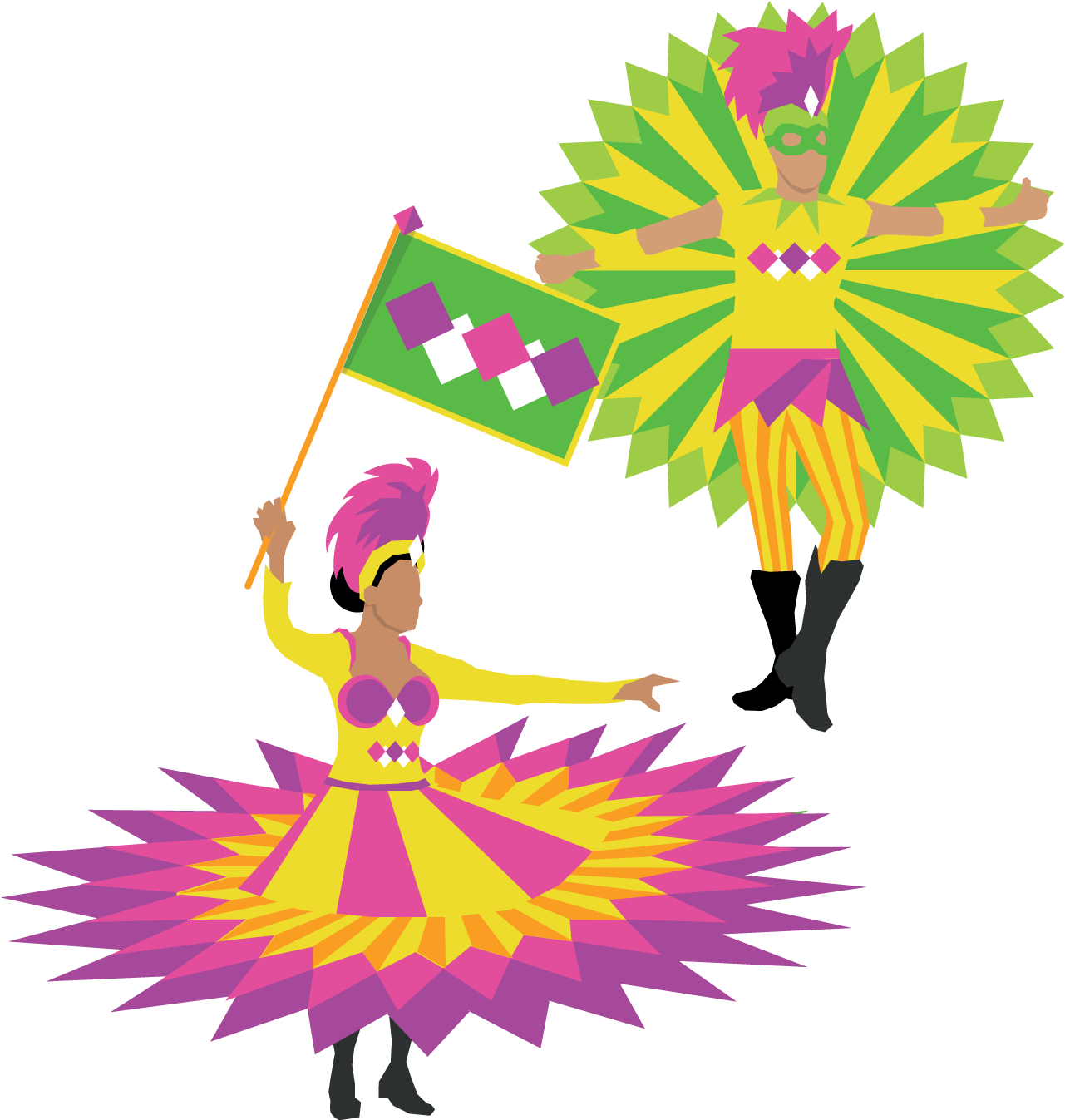 Download Clip Art Ela Nao Pode Deixar Que A Bandeira Se Enrole Illustration Full Size Png Image Pngkit
