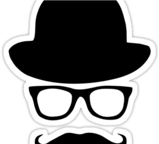 Hat Glasses And Mustache Png (640x480), Png Download