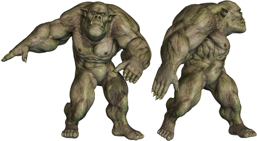 Thumb Image - Ogre Png (1024x640), Png Download