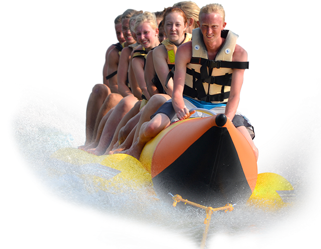 What We Offer Ranges From General Water Activities - Banana Boating In Sri Lanka (634x615), Png Download