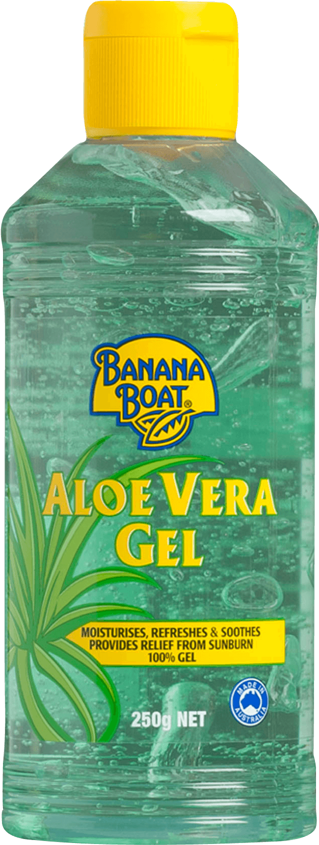 Banana Boat® Pure Aloe Vera Gel - Ingredients Banana Boat Aloe Vera Gel (720x1790), Png Download