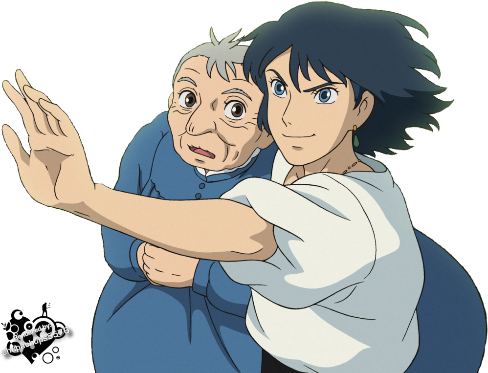 Howls Moving Castle Render Photo - Moving Castle Howl Png (1023x803), Png Download