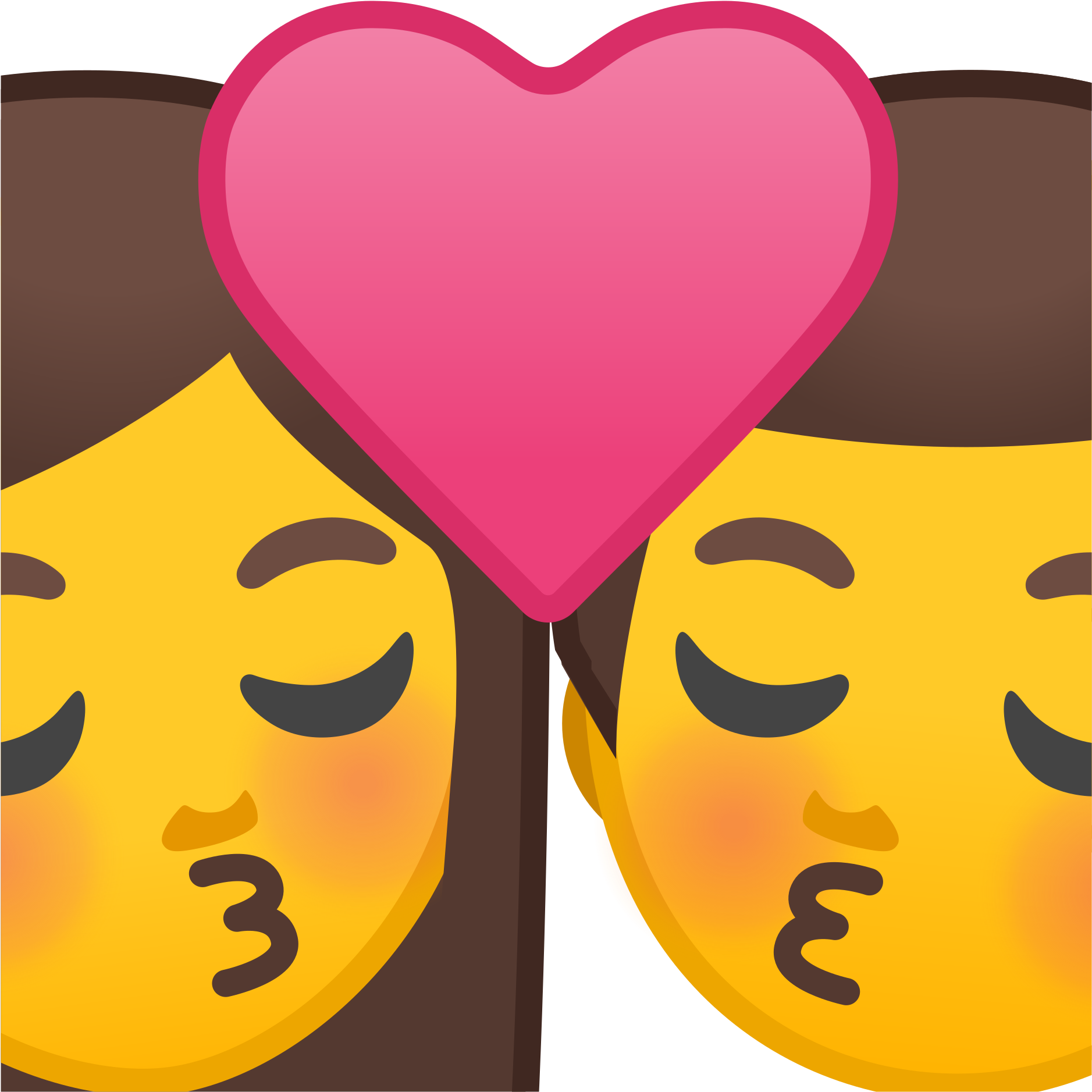 Open - Emoji Icon Man Woman (2000x2000), Png Download