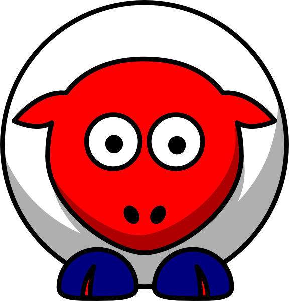 Sheep Clip Art Png (576x600), Png Download