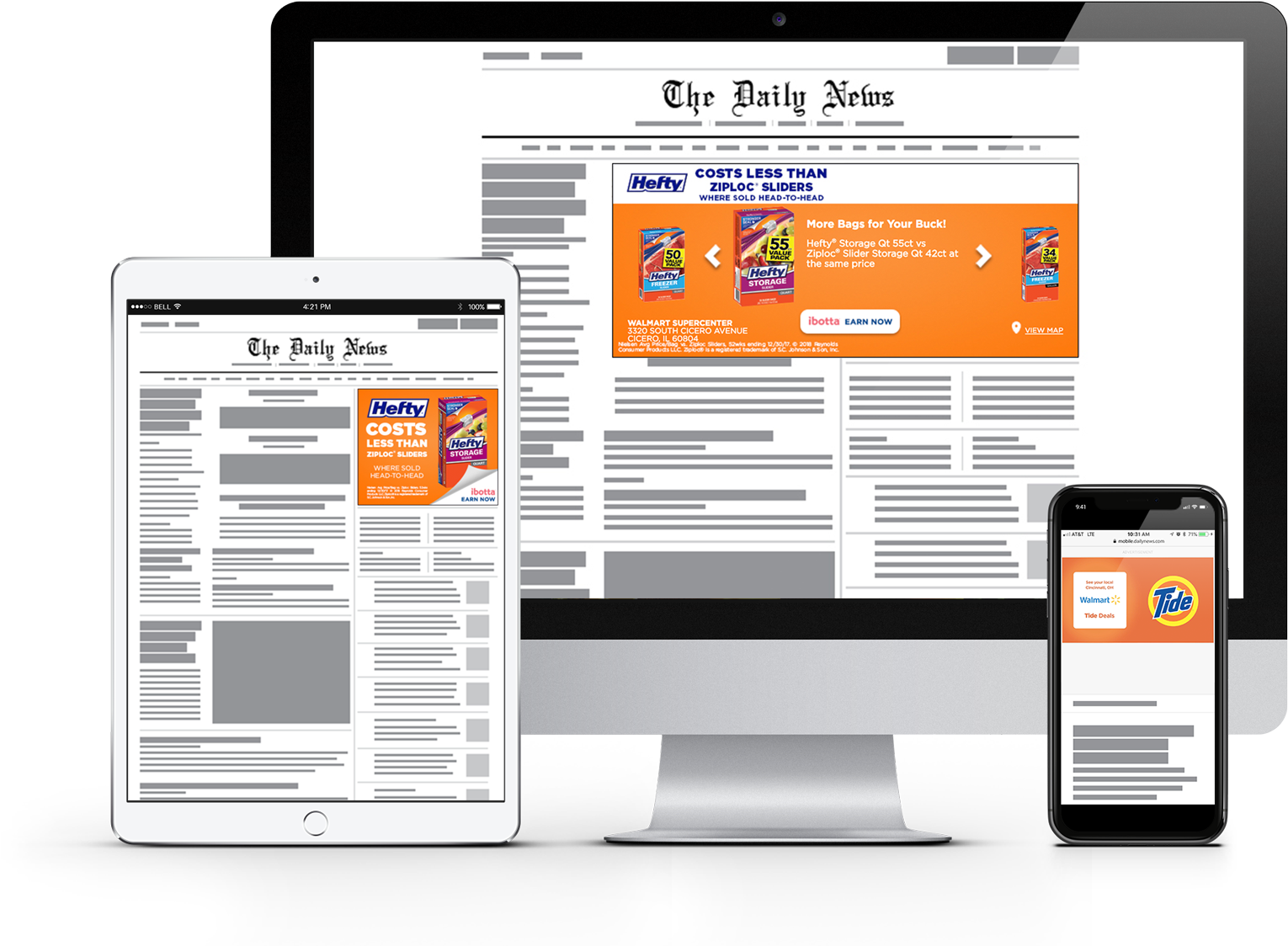 Next-level Dynamic Ad Tech - Gadget (1743x1245), Png Download