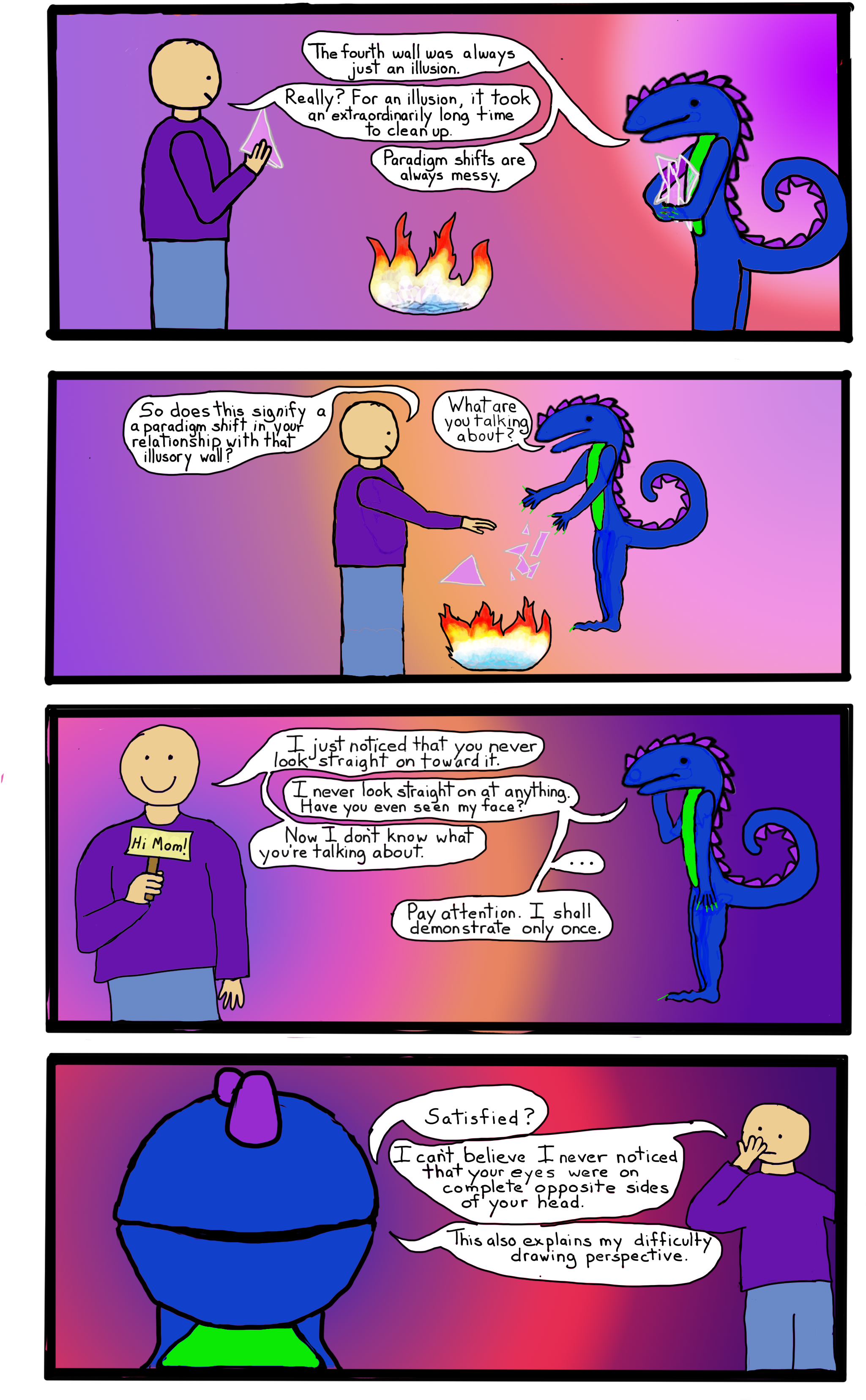 Dragon Comics - Cartoon (2200x3500), Png Download