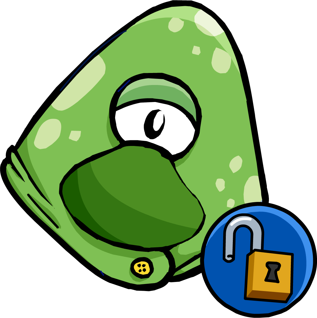 Celadon Alien Mask Icon - Club Penguin Cheerleader (1081x1085), Png Download