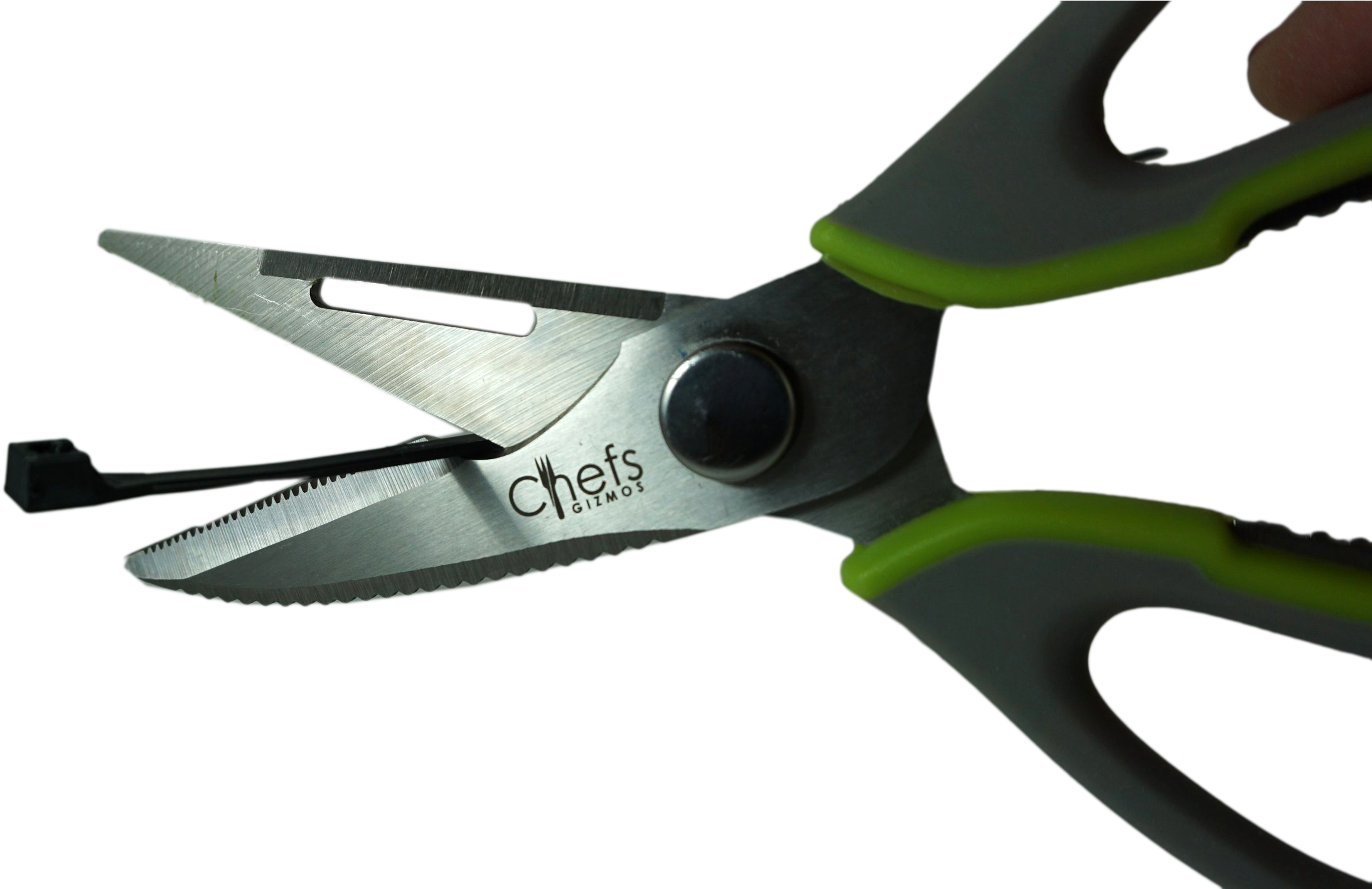 The Shears Come Apart For Easy Cleaning - Metalworking Hand Tool (2355x1415), Png Download