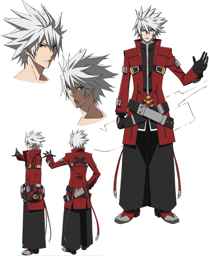 Kaido - Blazblue Ragna The Bloodedge Anime (680x862), Png Download