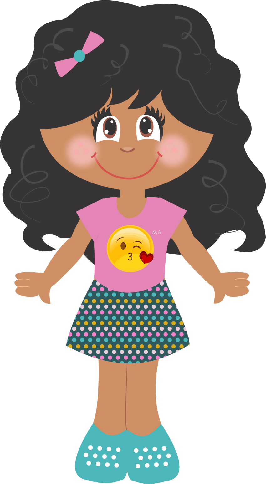 Meninas * Bonecas Lalaloopsy, Emojis, Cartoon Kids, - Meninas Bonecas Desenhos (850x1546), Png Download