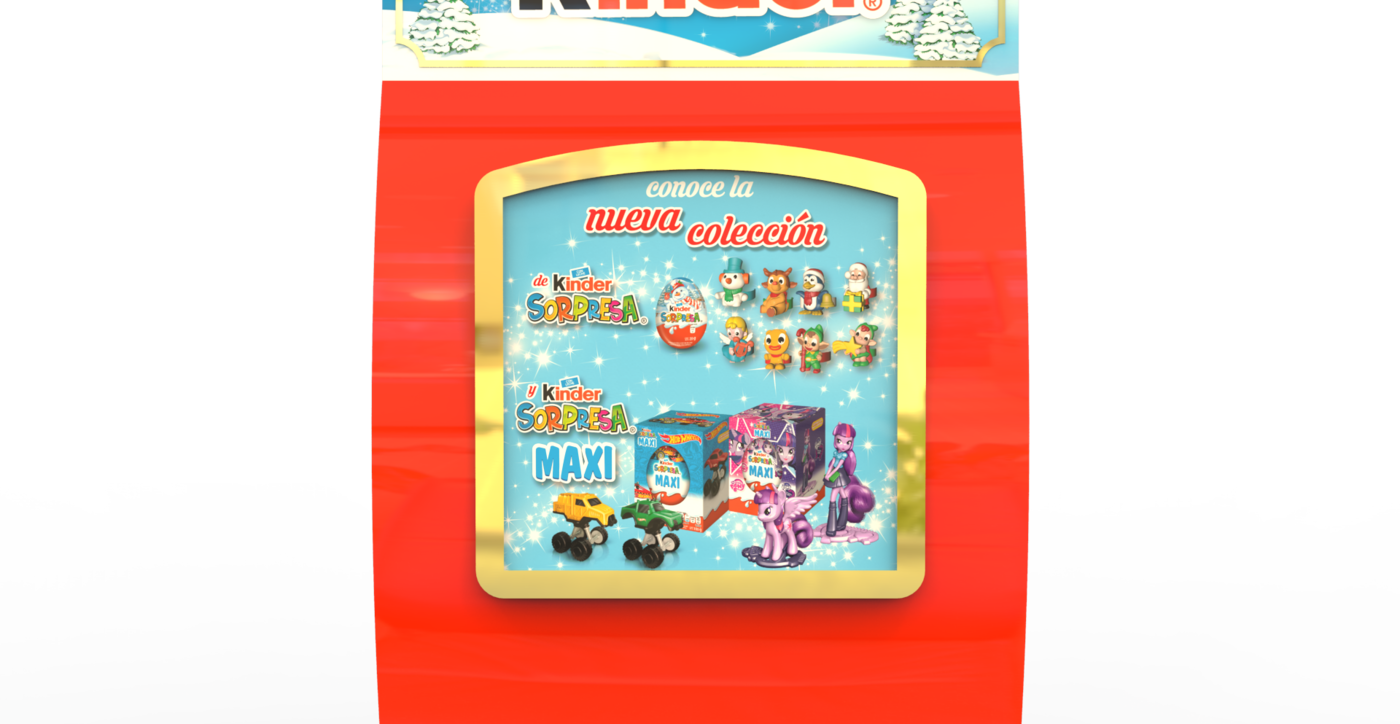 Kinder Surprise 2016 Xmas Interactive Train - Poster (1400x724), Png Download