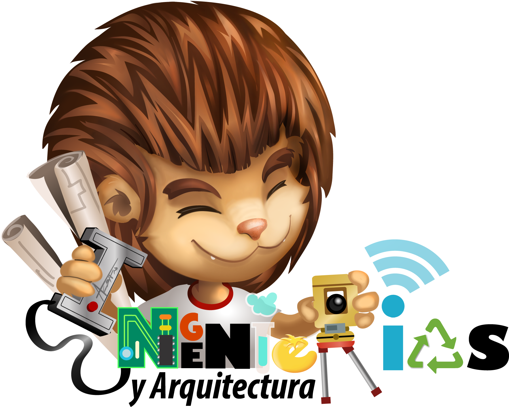 Descargar Leonet Ingenierías Y Arquitectura Formato - Cartoon (2067x1587), Png Download
