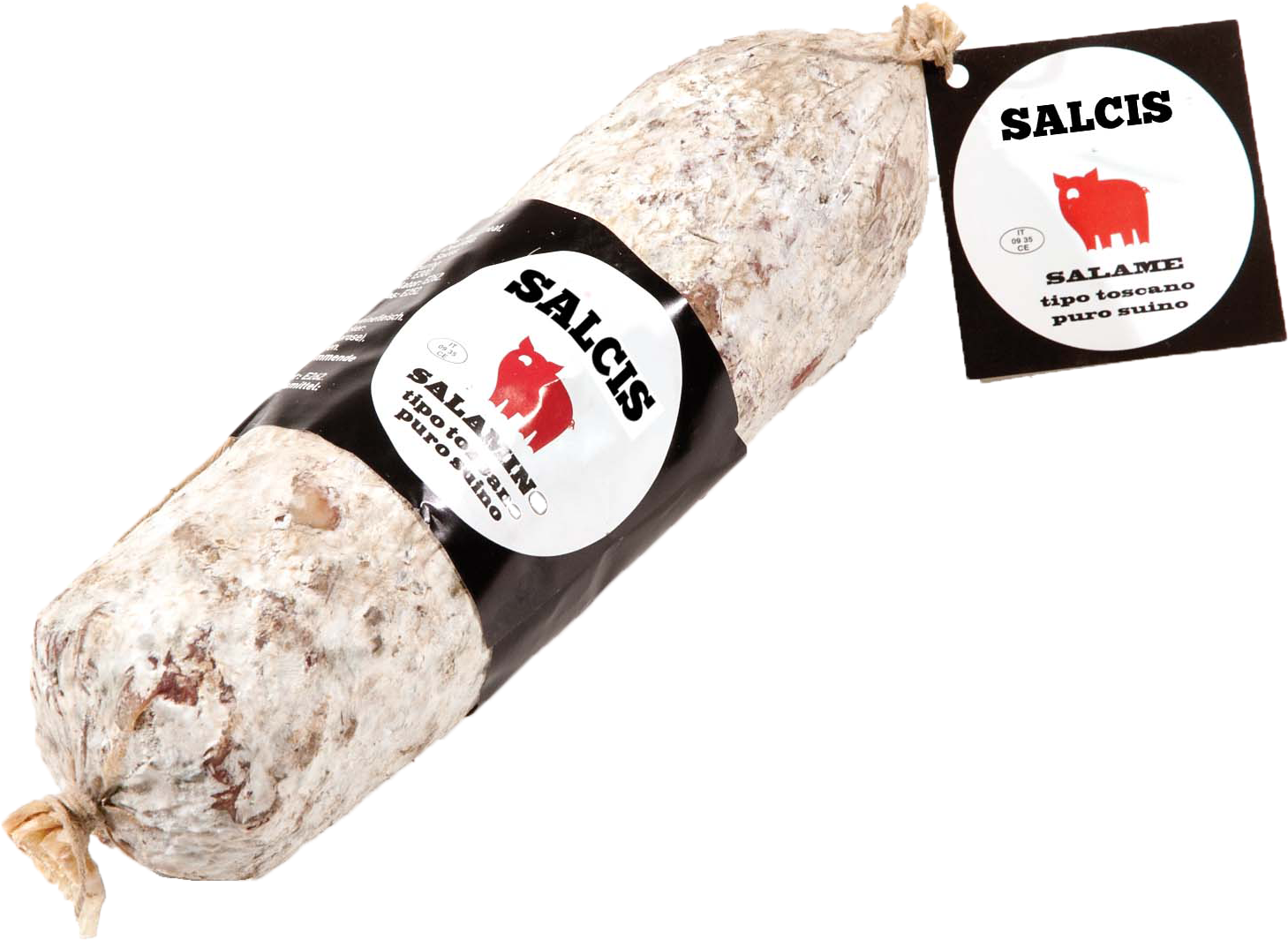Salame Di Cinta Senese 200g - Cervelat (2214x1700), Png Download