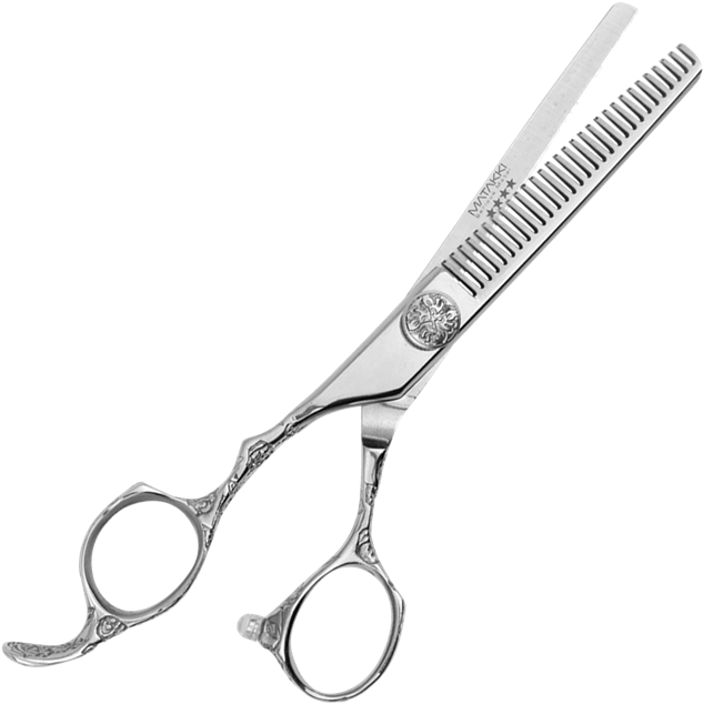 Picture Of The Flower Lefty Thinning Scissor - Scissors (650x650), Png Download
