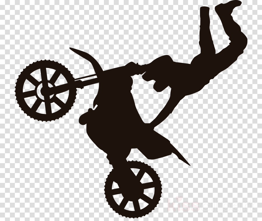 Dirtbike Clip Art Clipart Motorcycle Motocross Clip (900x760), Png Download