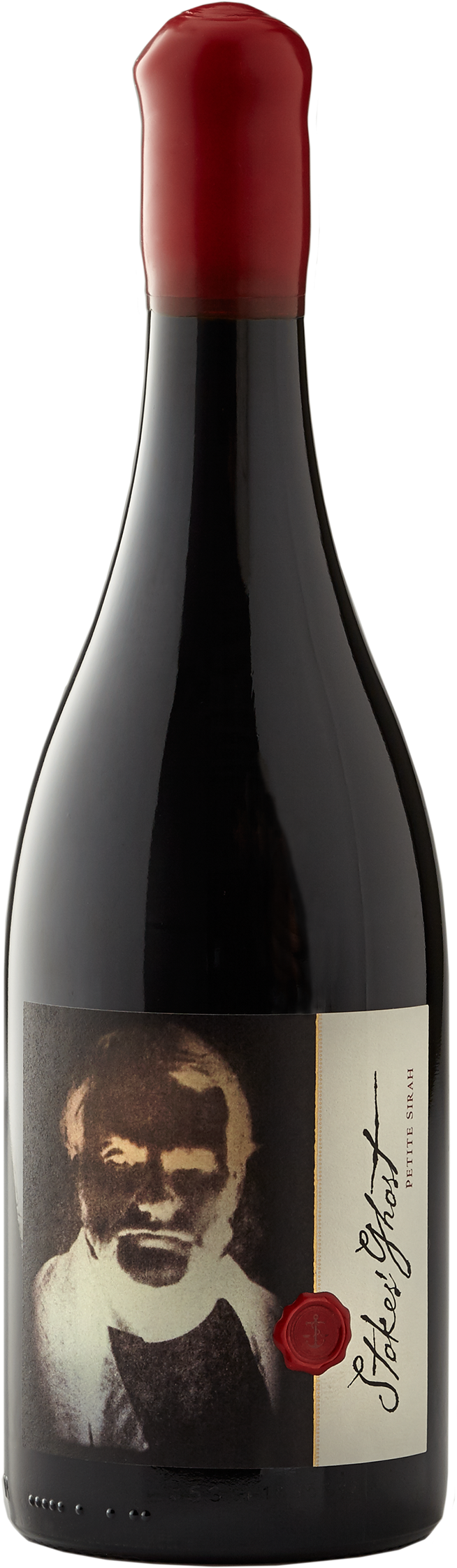 Silhouette - Stokes Ghost Petite Sirah 2014 (838x2400), Png Download