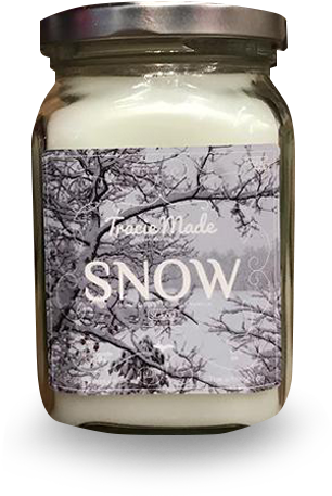 Candle - "snow" 10 - 5 Oz - Candle - Candle (600x600), Png Download