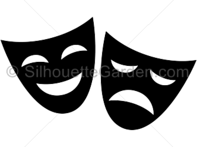 Silhouette Mask Png (640x480), Png Download
