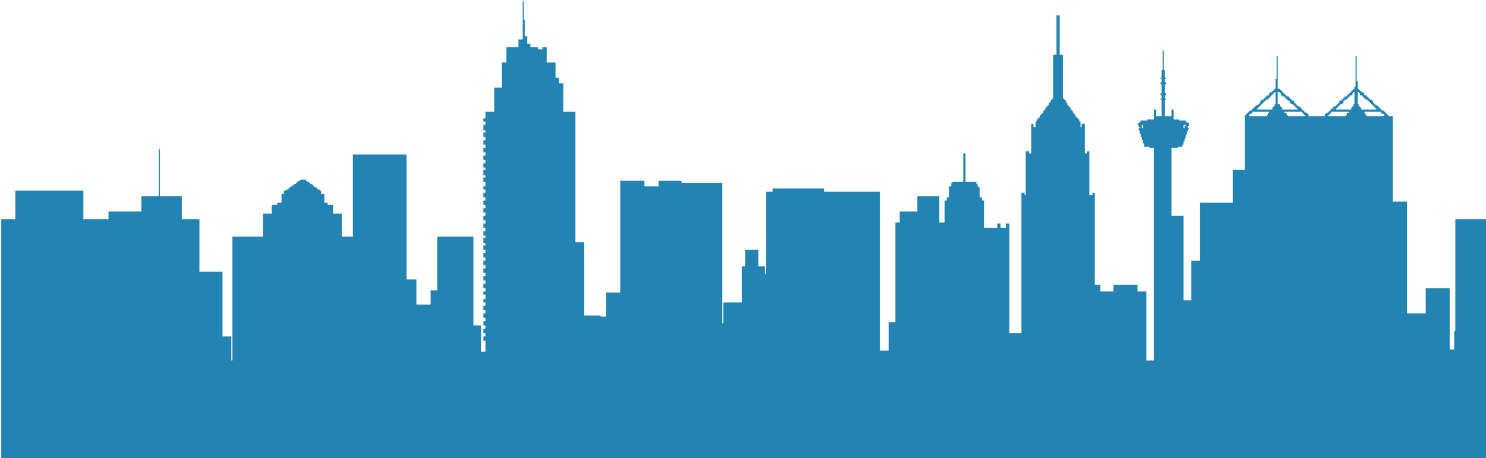 San Antonio City Skyline (1355x1250), Png Download