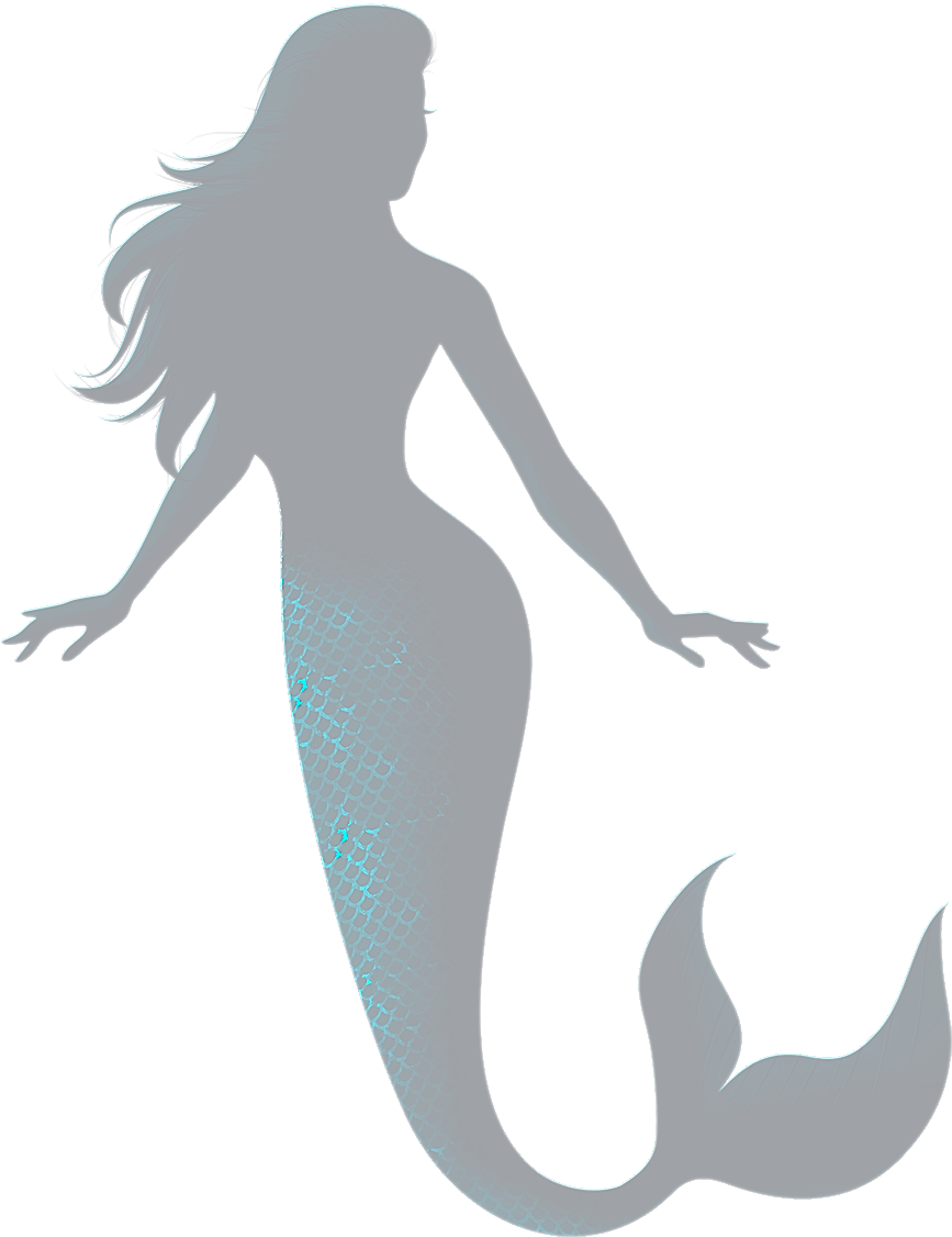 Mermaid - Png Mermaid (1000x1301), Png Download
