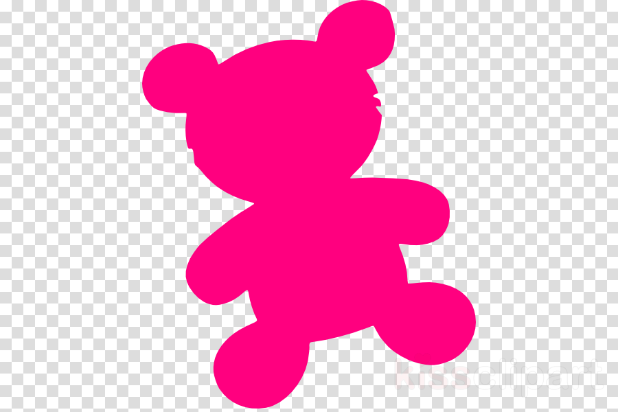 Transparent Background Arrow Icon Clipart Arrow - Black Teddy Bear Silhouette (900x600), Png Download