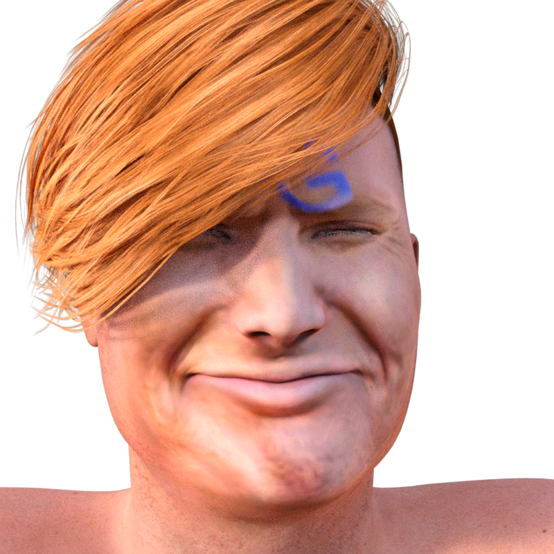 Trump Eyebrows Png Clipart Freeuse Stock - Trump Daz3d (800x800), Png Download
