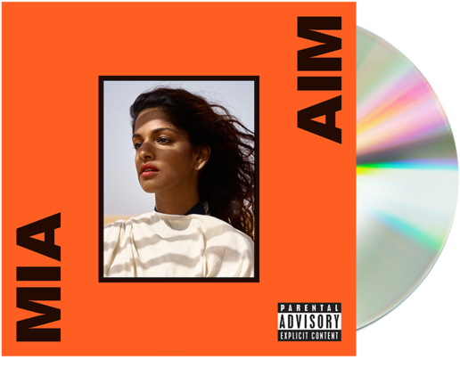 Mia Aim Album Cover (600x600), Png Download