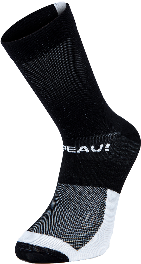 Chapeau Lightweight Socks Exclamation Mark Black/white - Sock (1000x1346), Png Download