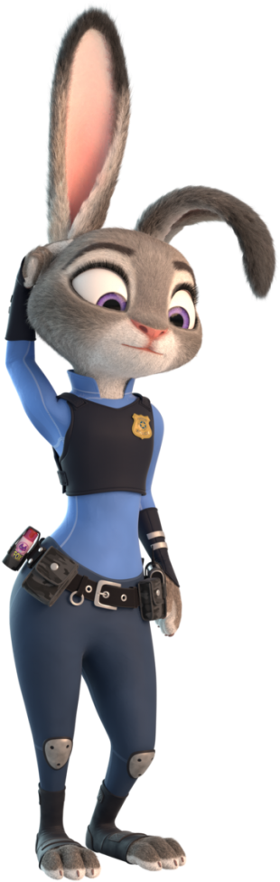 Imágenes De Zootopia Con Fondo Transparente, Descarga - Judy Hopps Transparent (576x1024), Png Download