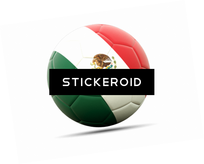 Mexico Flag - Dribble A Soccer Ball (699x564), Png Download