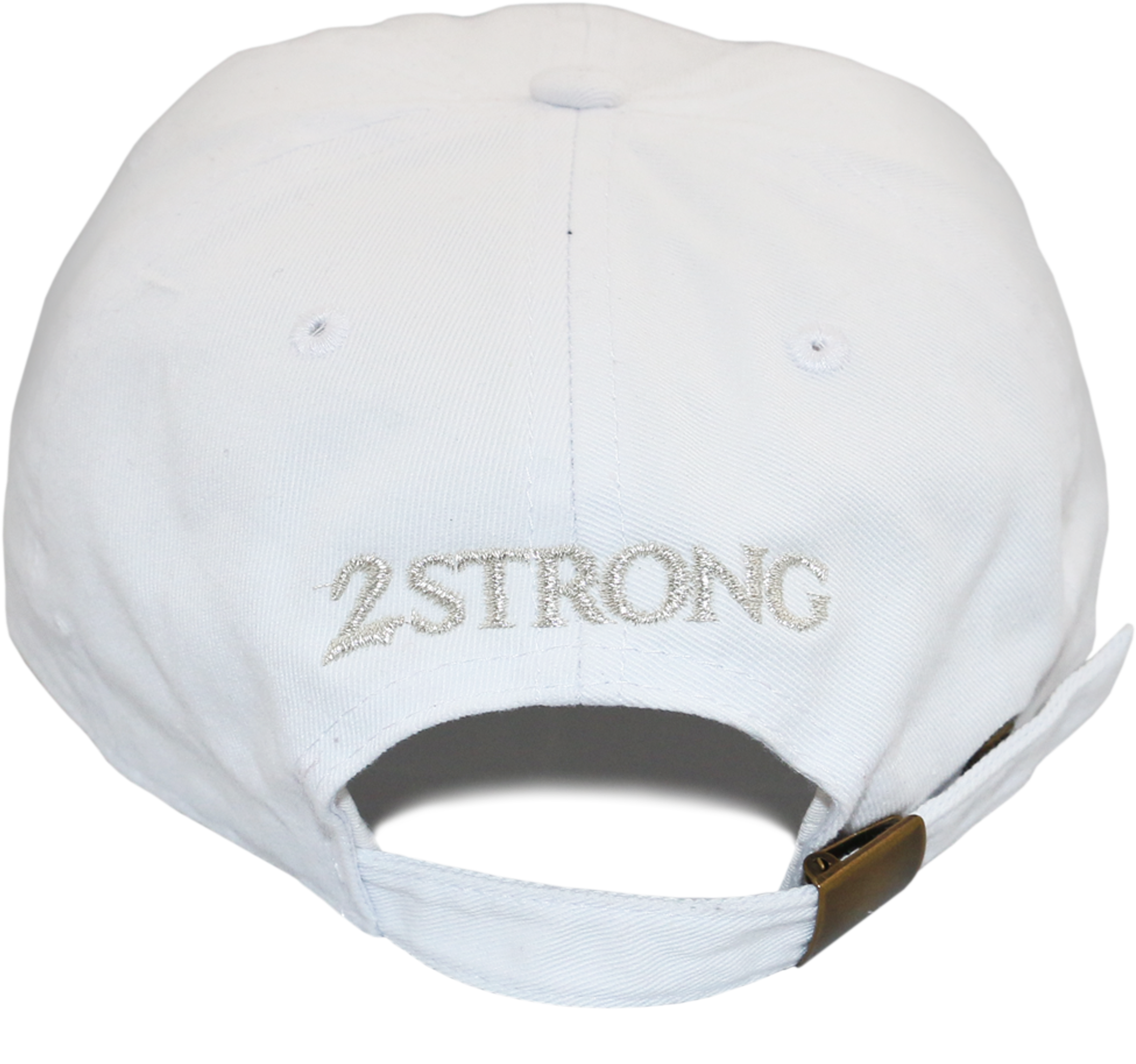White Triangle With Silver Outline Dad Hat Back - Baseball Cap (3600x3600), Png Download