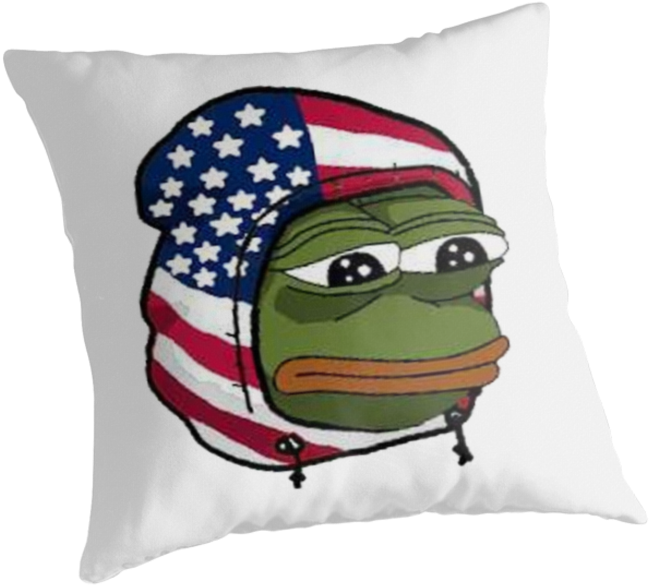 Super Dank Patriotic Edgy Meme - Pepe The Frog America (875x875), Png Download