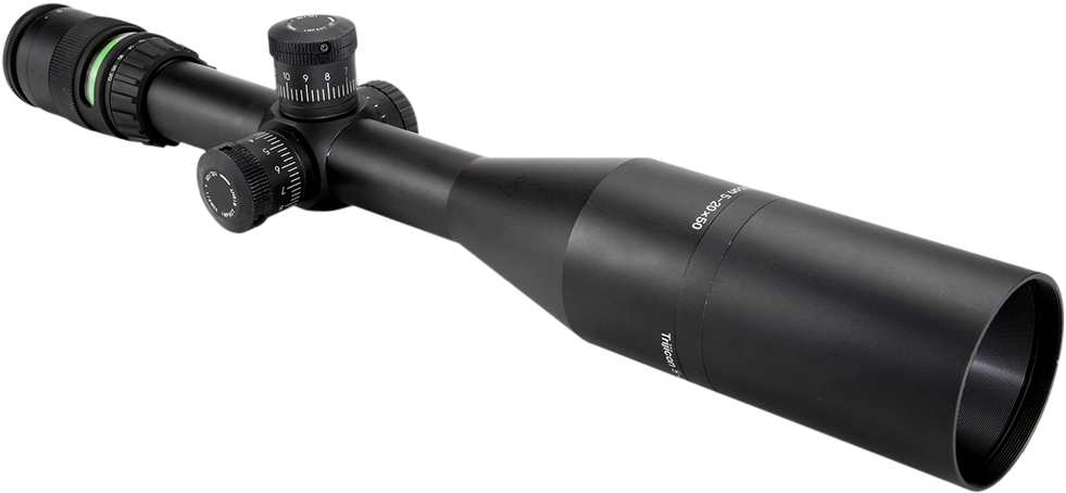 Trijicon 200043 Accupoint 5 20x 50mm Obj - Trijicon Rifle Scope (1000x476), Png Download