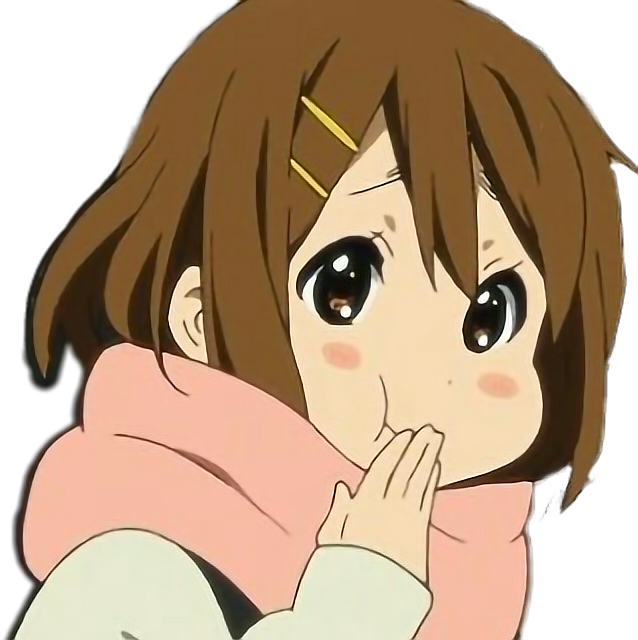 Anime Kawaii Png Cute Kon Yui Lovely Photo - Anime (638x640), Png Download