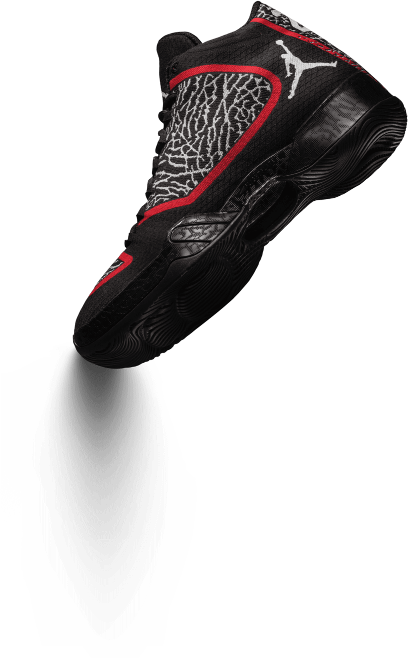 Air Jordan - Air Jordan 29 - 11 Shoes Black / White 695515 023 (1390x1400), Png Download