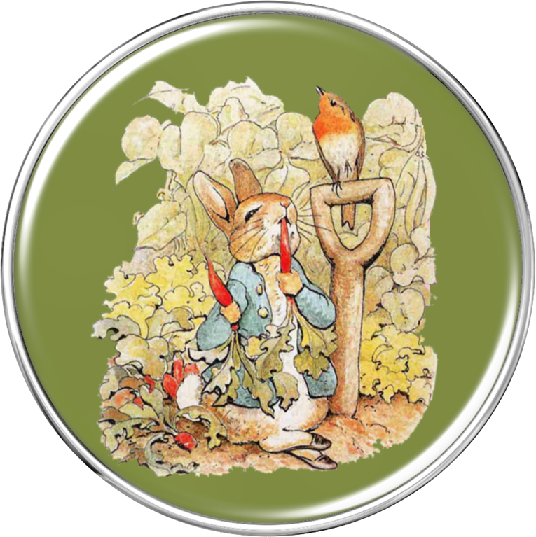 That's All Folks - Beatrix Potter Peter Rabbit (765x767), Png Download