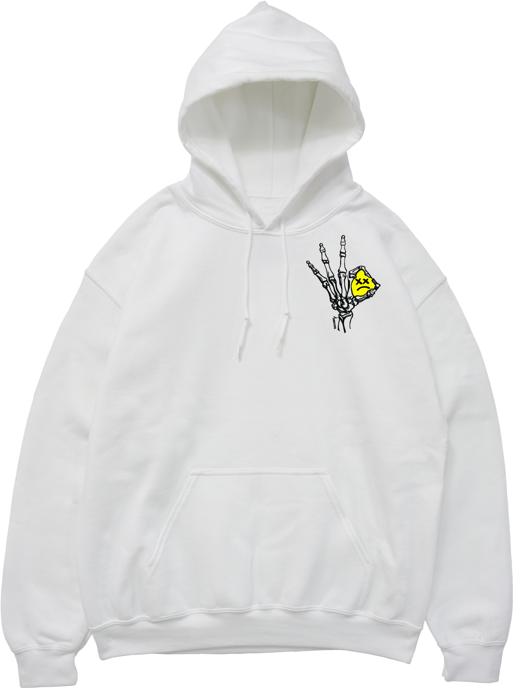 Load Image Into Gallery Viewer, White Hoodie - Hoodie (1500x1500), Png Download