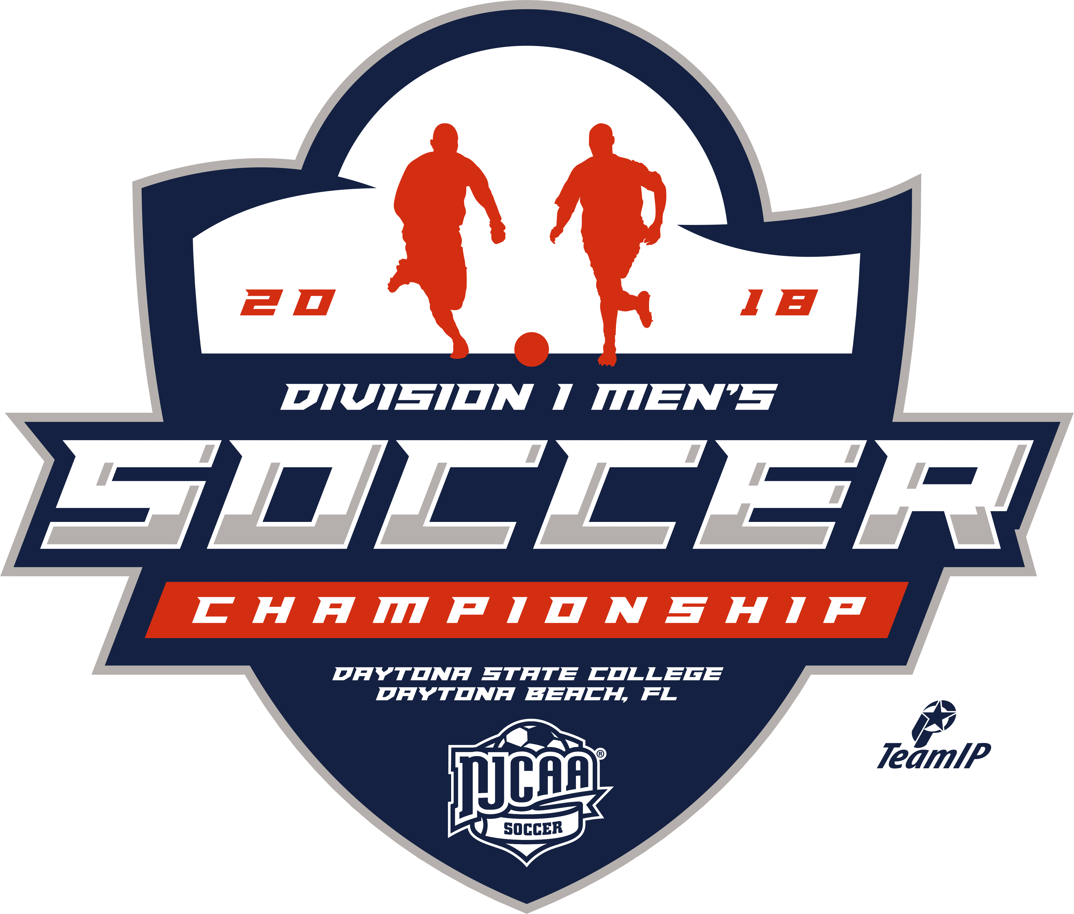 2018 Njcaa Men's Soccer Di National Championship White - Basketball (3521x2998), Png Download
