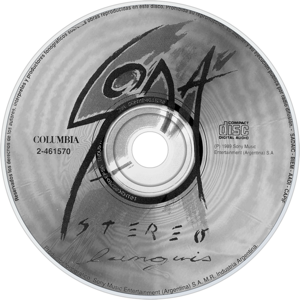 Soda Stereo Languis Cd Disc Image - Soda Stereo (1000x1000), Png Download