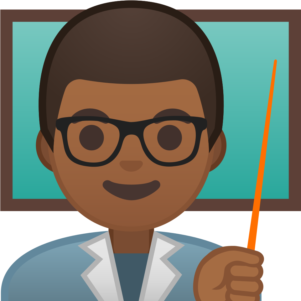 Download Svg Download Png - Teacher Emoji Png (1024x1024), Png Download
