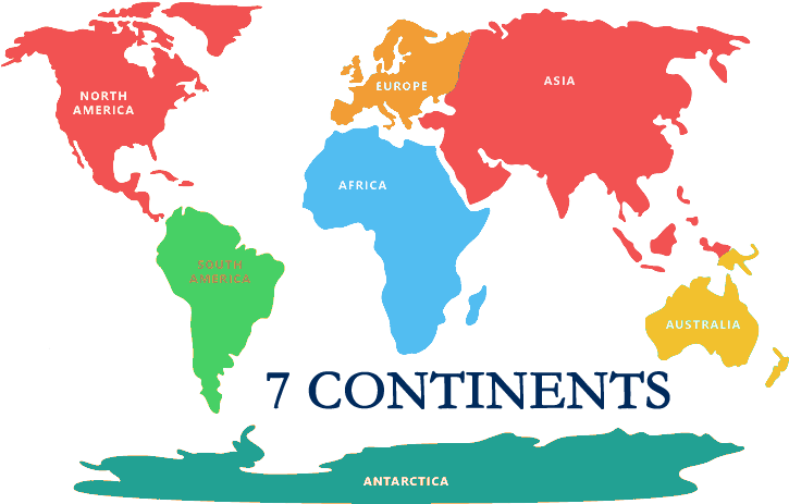 North America Continent Png Graphic Transparent Stock - World Map (760x481), Png Download