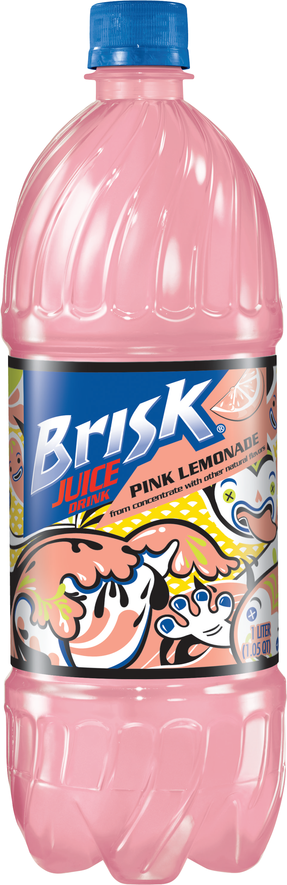 Brisk Pink Lemonade (994x3000), Png Download