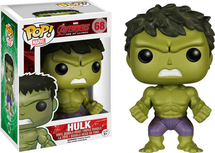 Avengers Age Of Ultron - Funko Pop De Hulk (700x500), Png Download