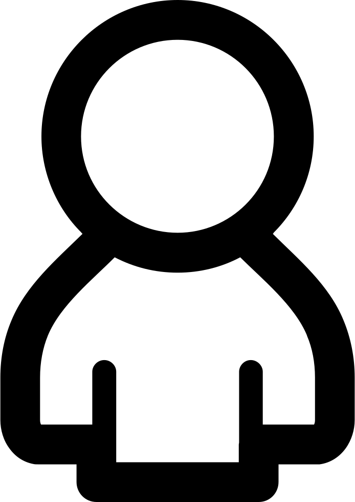 Png File - Group Blue User Icon (694x980), Png Download