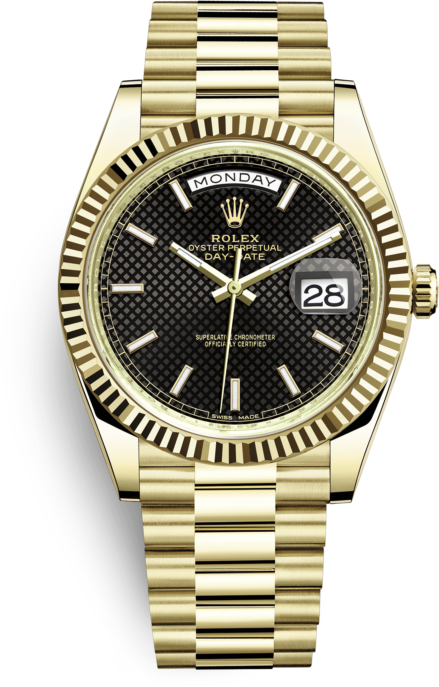 Day-dateoyster, 40 Mm, Yellow Gold - Rolex Day-date 40 228238 (3000x3000), Png Download