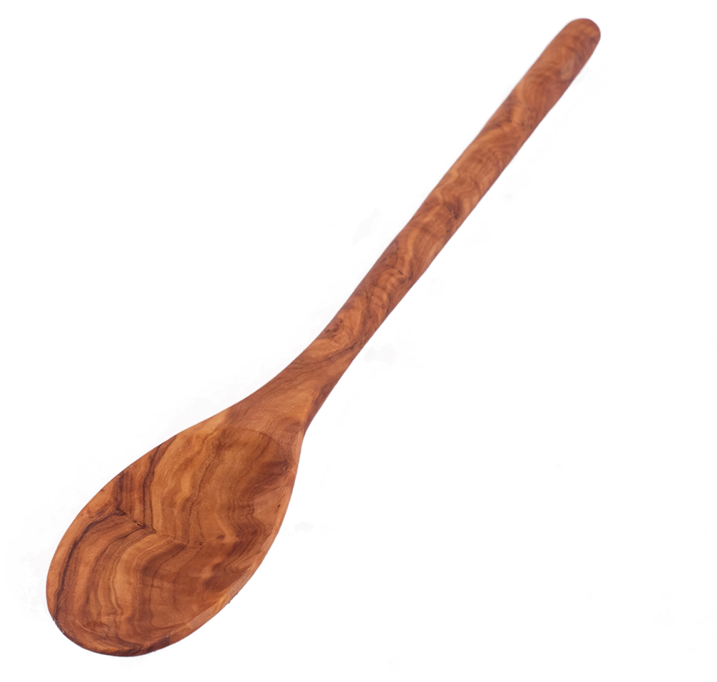 Olive Wood Cooking Spoon (1024x1024), Png Download