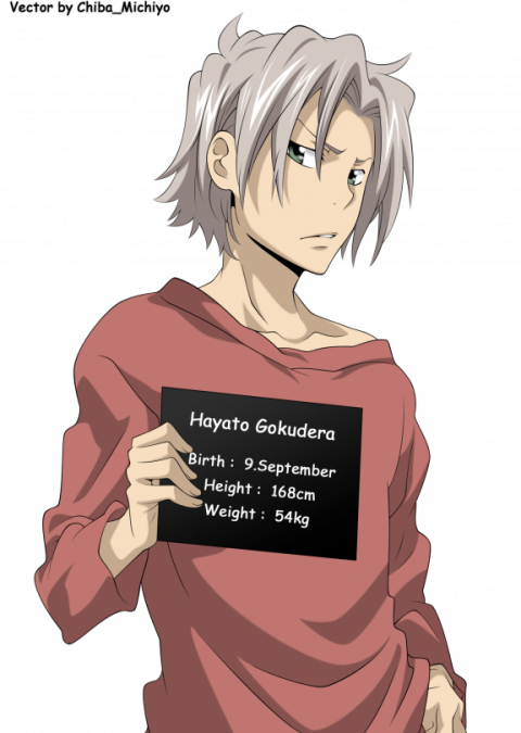 The Guys Who Stole My Heart - Katekyo Hitman Reborn Hayato (480x675), Png Download
