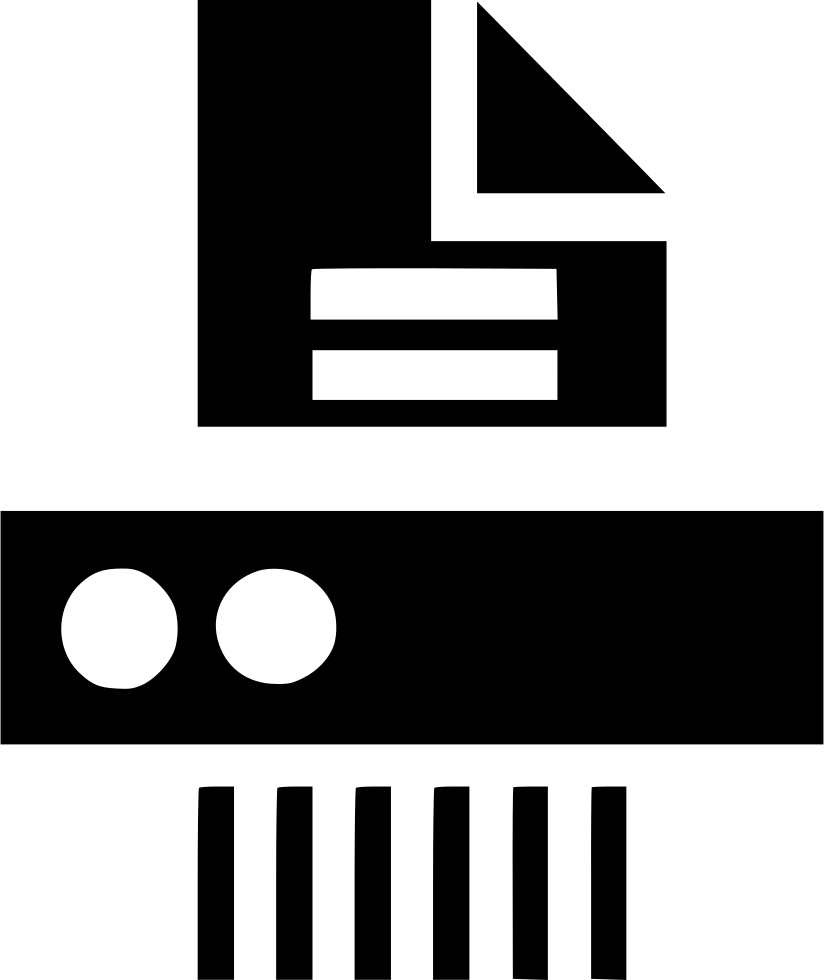 Png File Svg - Paper Shredder (824x980), Png Download