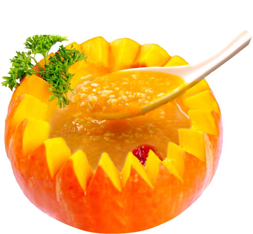 Puré De Calabaza - Garnish (1024x963), Png Download